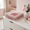 Blush Rose Garden Granny Square Blanket Free Crochet Pattern