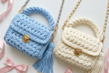 Chunky Braided Crossbody Bag Free Crochet Pattern