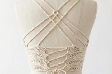 Easy Crochet Bralette Free Crochet Pattern