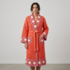 Granny Square Floral Robe Free Crochet Pattern