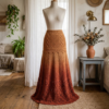Ombre Honeycomb Lace Maxi Skirt Free Crochet Pattern