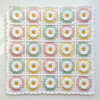 Pastel Daisy Granny Square Baby Blanket Free Crochet Pattern