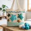 Sea Turtle Crochet Tote Bag Free Crochet Pattern