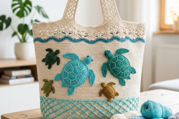Sea Turtle Crochet Tote Bag Free Crochet Pattern