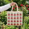 Cherry Tote Bag Free Crochet Pattern
