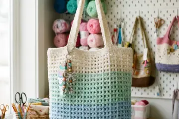 Ombre Beach Tote Bag Free Crochet Pattern