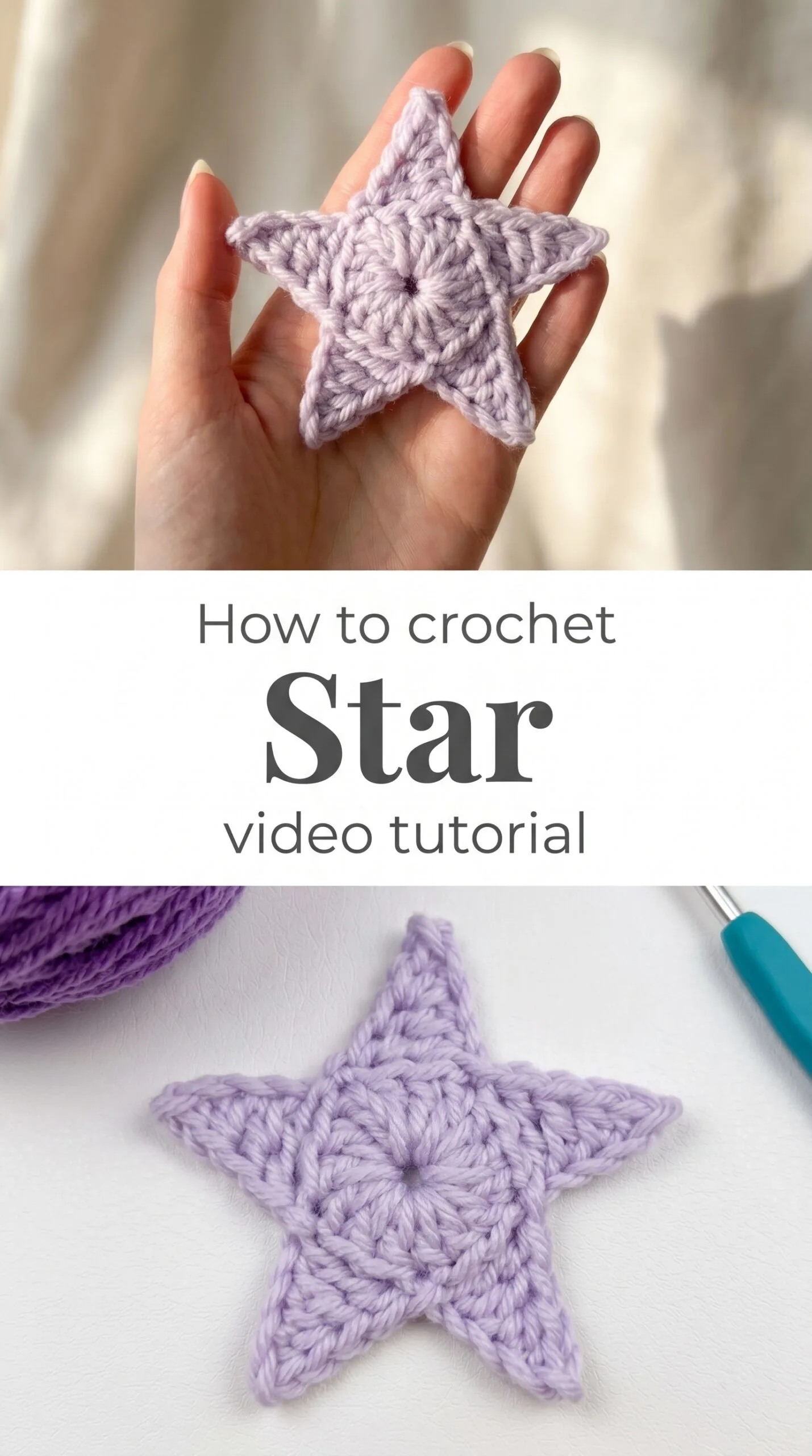 Crochet Star: A Quick and Charming Accent