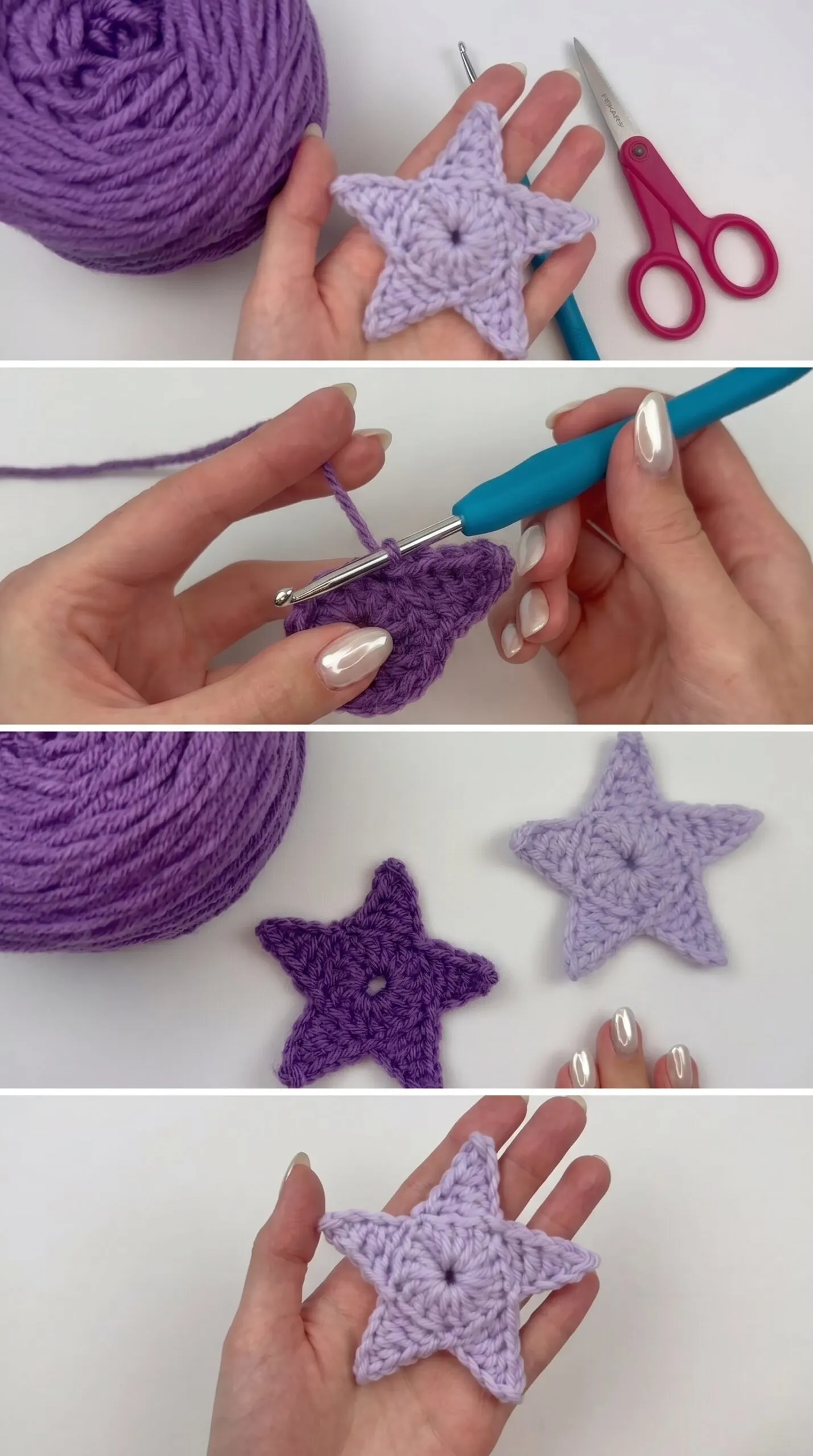 Crochet Star: A Quick and Charming Accent pattern
