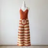 Boho Striped Crochet Jumpsuit Free Crochet Pattern