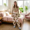 Cow Print Crochet Pants Free Crochet Pattern
