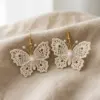 Elegant Lace Butterfly Earrings Free Crochet Pattern