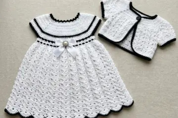 Juliana Baby Dress Free Crochet Pattern