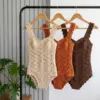 Scallop Shell Crochet Bodysuit Free Crochet Pattern