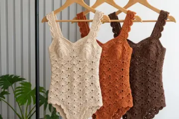 Scallop Shell Crochet Bodysuit Free Crochet Pattern