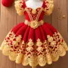 Ruby Gold Princess Dress Crochet Pattern