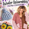 AI-generated collection cover showing a pink and brown cardigan, blue pompom beanie, and sunflower fingerless gloves.